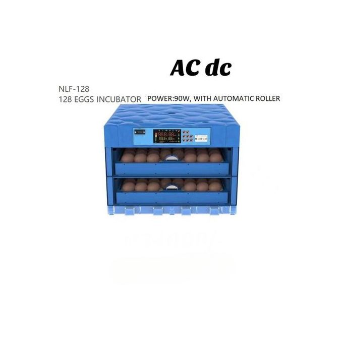 128 EGGS INCUBATORS WITH AUTOMATIC ROLLER