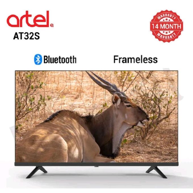 Artel 32" Bluetooth Enabled Frameless Smart Android TV Netflix Youtube Inbuilt Decoder App Store + free mount +cable