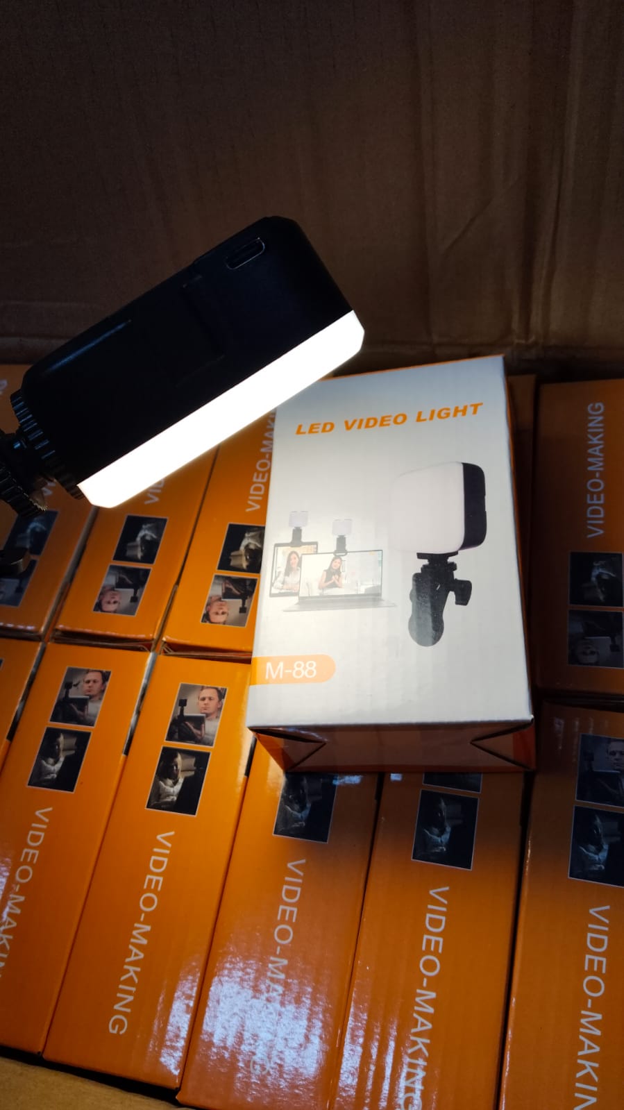 Selfie Ring Light Rechargeable Super Bright Light Bulb Portable Led Selfie Ring Light For Vlog Makeup Video Recording