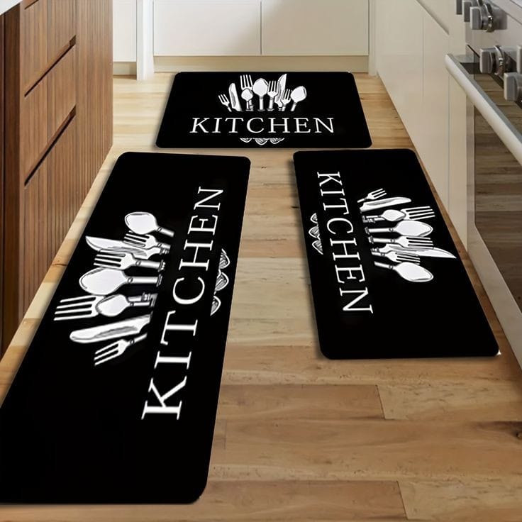 2 PC ELEGANT Kitchen mats