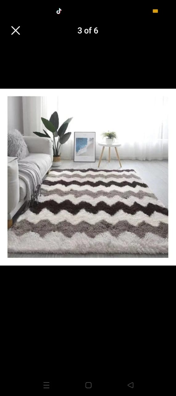 [ AMAZING OFFERS🤩🤩✨ ... DON'T MISS OUT !!! ] Single Size 7X10  Soft Brand New Very High  Quality Fluffy Carpets For Indoor and Outdoor Use