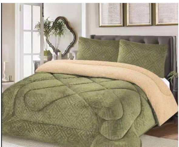 [NEW ARRIVALS !!! ] 1 pc size 5x6 classy high quality elegant stylish Plain single warm woolen  duvet