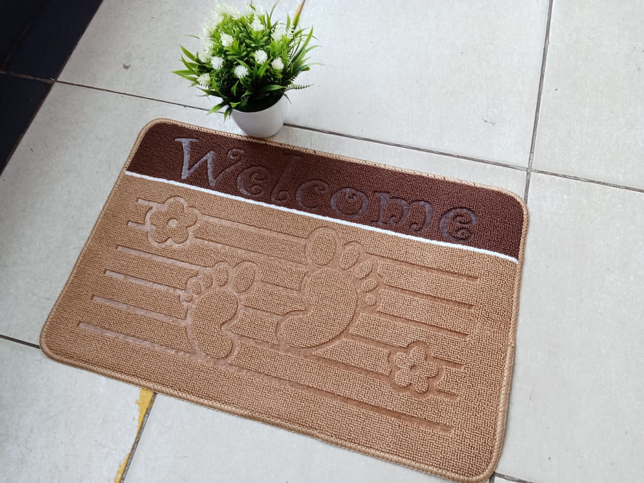 [PROMOTION !!! PROMOTION !!! ] 2 pc size 40x60 classy new arrivals stylish Absorbent Indoor door mats