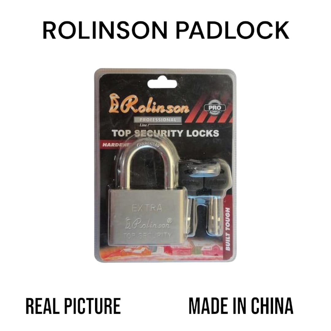 [ MAKES IT EASY AND SAVES COSTS 🤩🤩✨ !!! ] Single Size 777506 - 60mm Brand New Classy Very High Quality Strong and Durable Home  Rolinson Padlock. Designed With Durability and Functionality