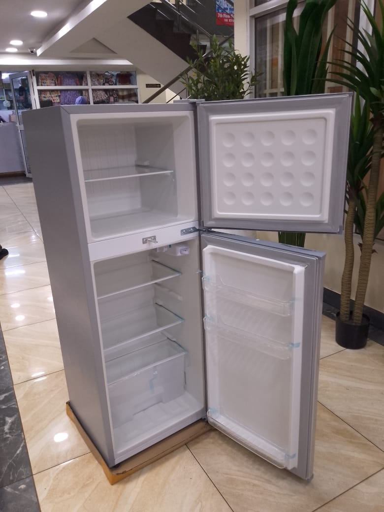 [🔥 KILIMALL BEST PRICES ONLY🤩🤩✨ !!! ] 1 Pc Classy Brand New Stylish and Luxurious High Quality Kitchen Volsmart 138L double door fridge at Affordable Price.Desiring To Serve The Best Experience🔥