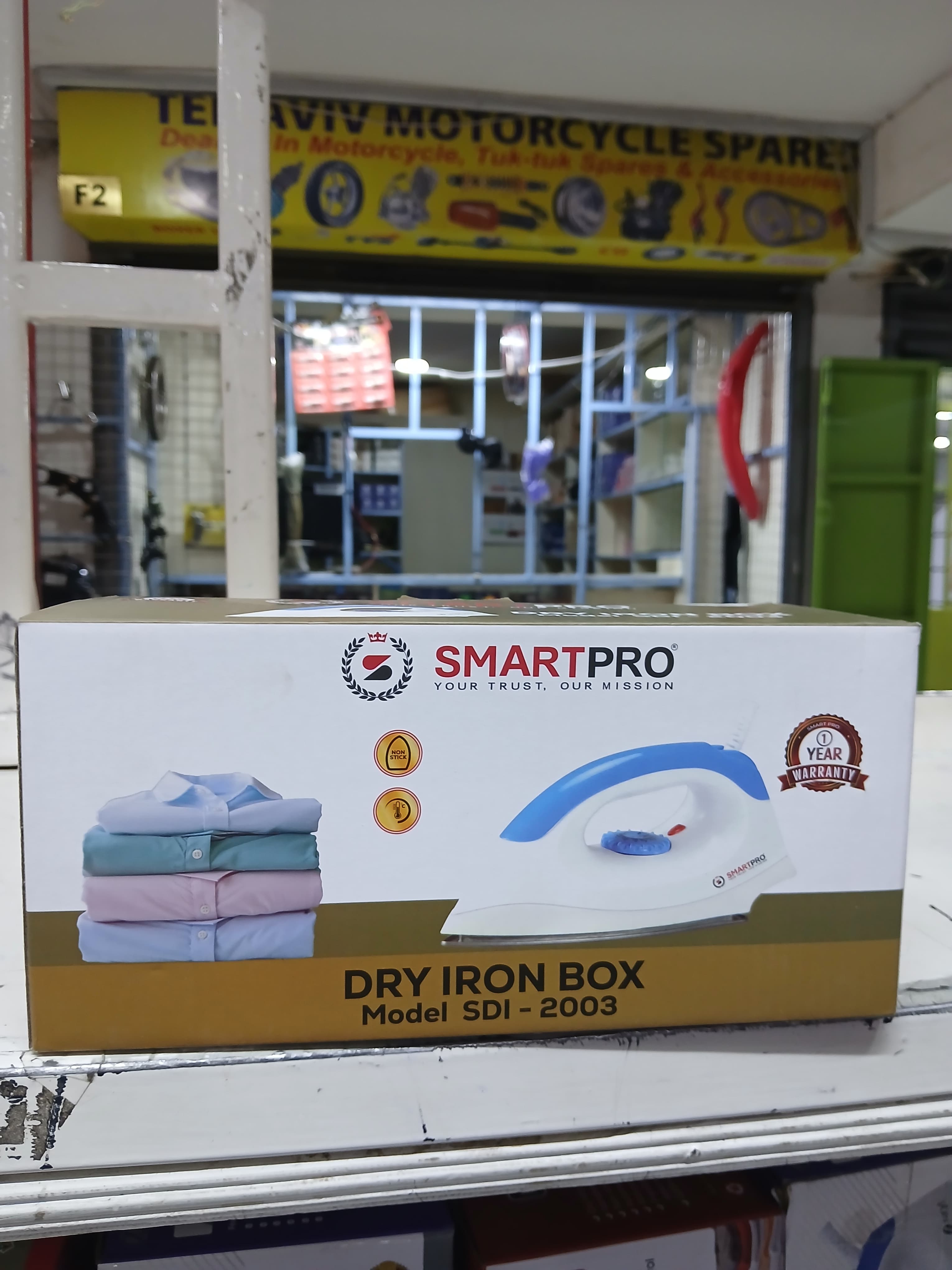 [🔥KILIMALL BEST PRICES ONLY 🤩🤩✨ !!! ] 1 Pc Classy Brand New Very High Quality Stylish and Luxurious Elegant Smartpro iron box at Affordable Price .Desiring To Serve The Best Experience🔥👌