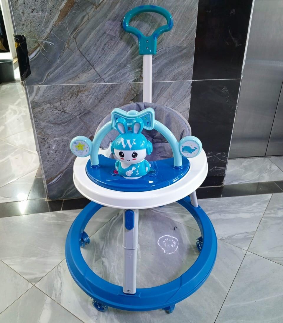 [🔥 EXPERIENCE LUXURY FOR LESS 🤩🤩✨ !!! ] 1 Pc Classy Brand New Very High Quality Stylish and Luxurious Elegant Adjustable baby walker/melody  .Desiring To Serve The Best Experience🔥👌