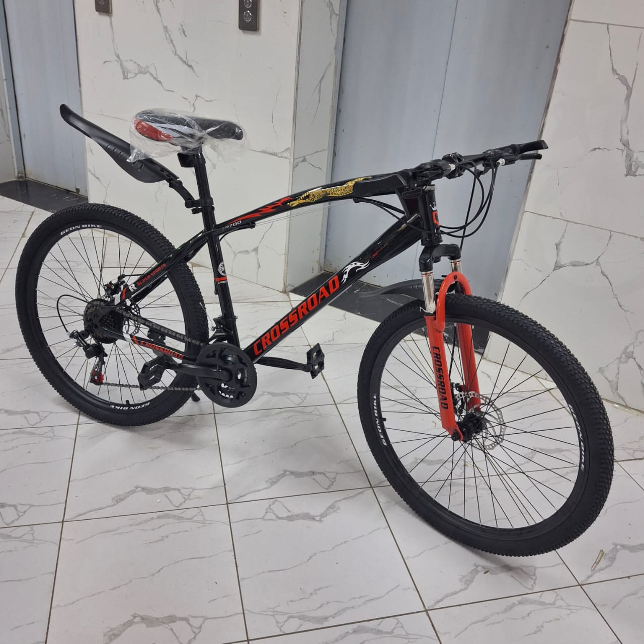 [🔥SPECIAL LIMITED OFFER 🤩🤩✨JUST FOR YOU !!! ]  1Pc Classy Very Quality Durable & Stylish Jaguar Bike Size 24 ( Adults)   at Affordable Price
