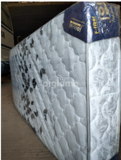 🎁 Premium Comfort, Lasting Value! | JOHARI 8-Inch Quilted High-Density Mattress 🛏️ | 2- Warranty 🛡️ | Elegant Geometric Design 🌀 | Sleep Like Royalty 👑