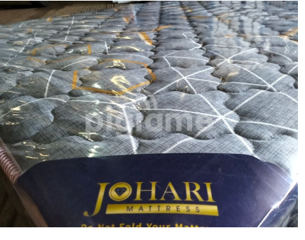 🎁 Premium Comfort, Lasting Value! | JOHARI 8-Inch Quilted High-Density Mattress 🛏️ | 2- Warranty 🛡️ | Elegant Geometric Design 🌀 | Sleep Like Royalty 👑