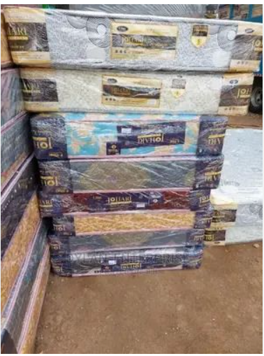 🛎️ HURRY UP – Only a Few Left in Stock!🎁 | JOHARI 8-Inch Quilted Medium Duty Mattress 🧵💠 | High-Density Foam 🧽 | High Firm Support 😌 | 3-Year Warranty 🛡️ | Elegant Design ✨