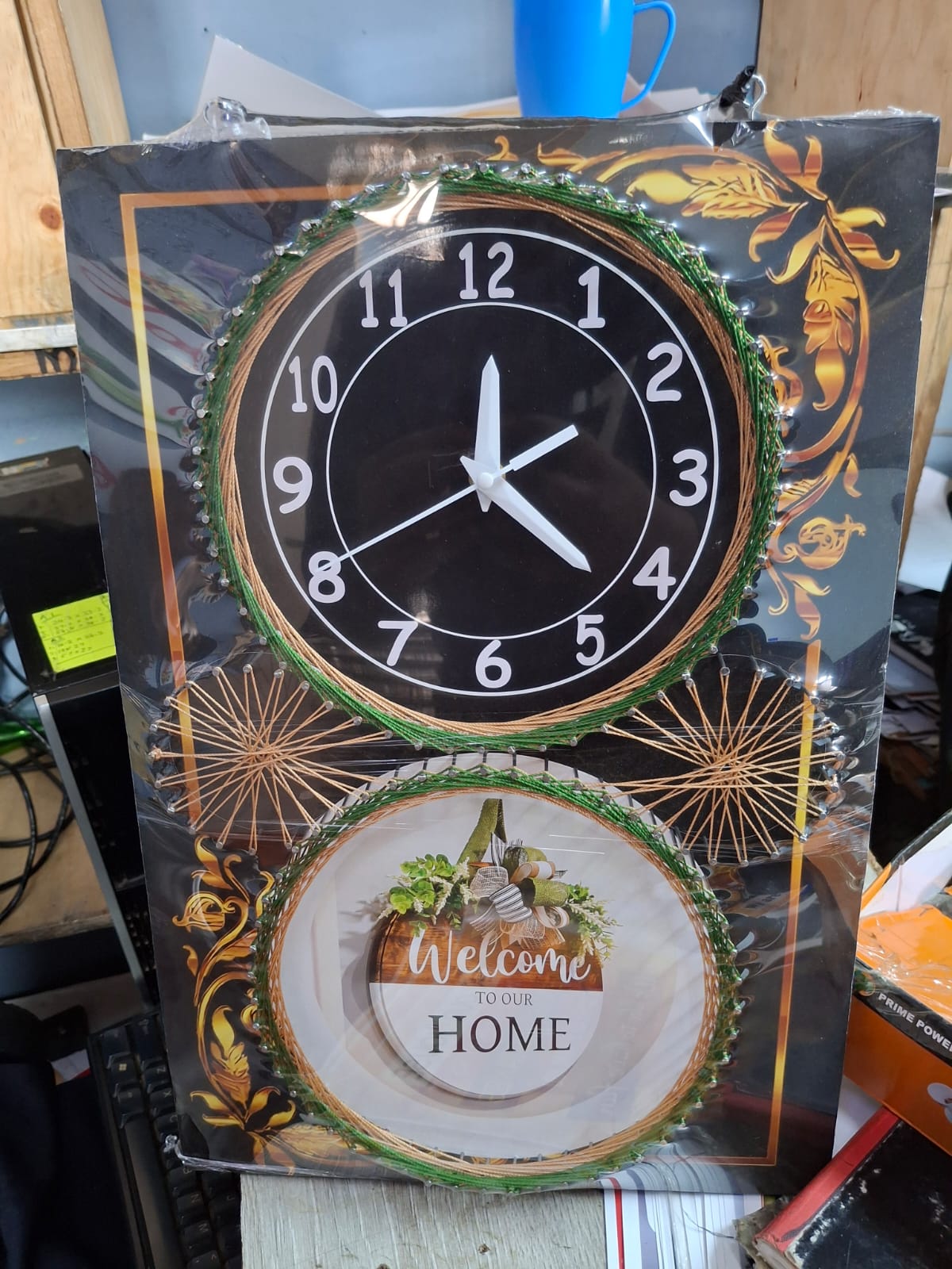 [🔥 LIMITED OFFER JUST FOR YOU🔥 🥑🌽ONLY AT KILIMALL !!! ] 2 IN1 Classy Brand New Very High Quality Wall Clocks Limited Pieces Available!