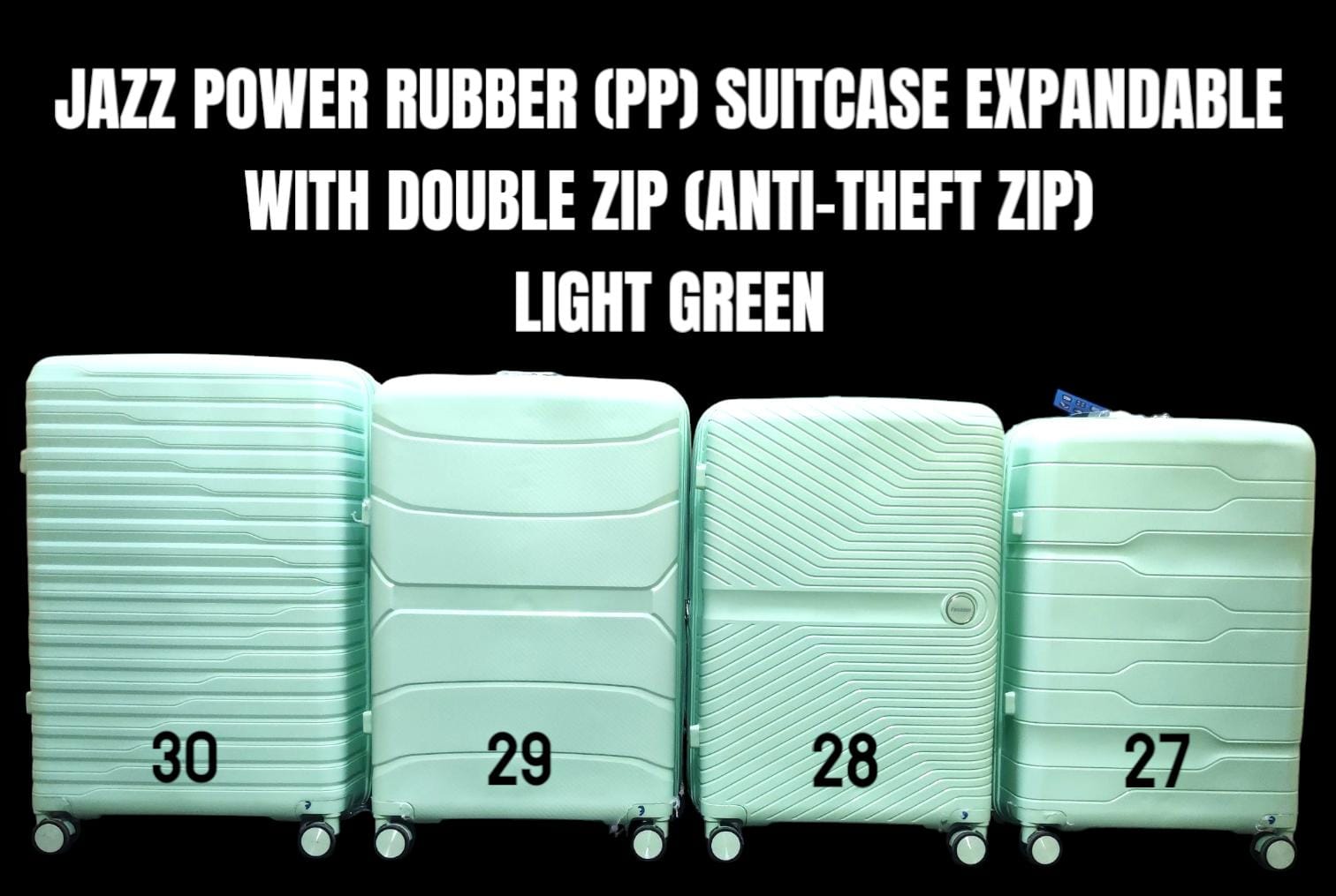 [❤TRAVEL IN STYLE 🤩🤩✨🧳 Luxurious 3-in-1 Suitcase Set (Size 28) ✨ unbreakable & stylish ✅ strong zipper closure, 360° wheels, telescopic handle & durable build 🌍 travel in comfort & class ✈️