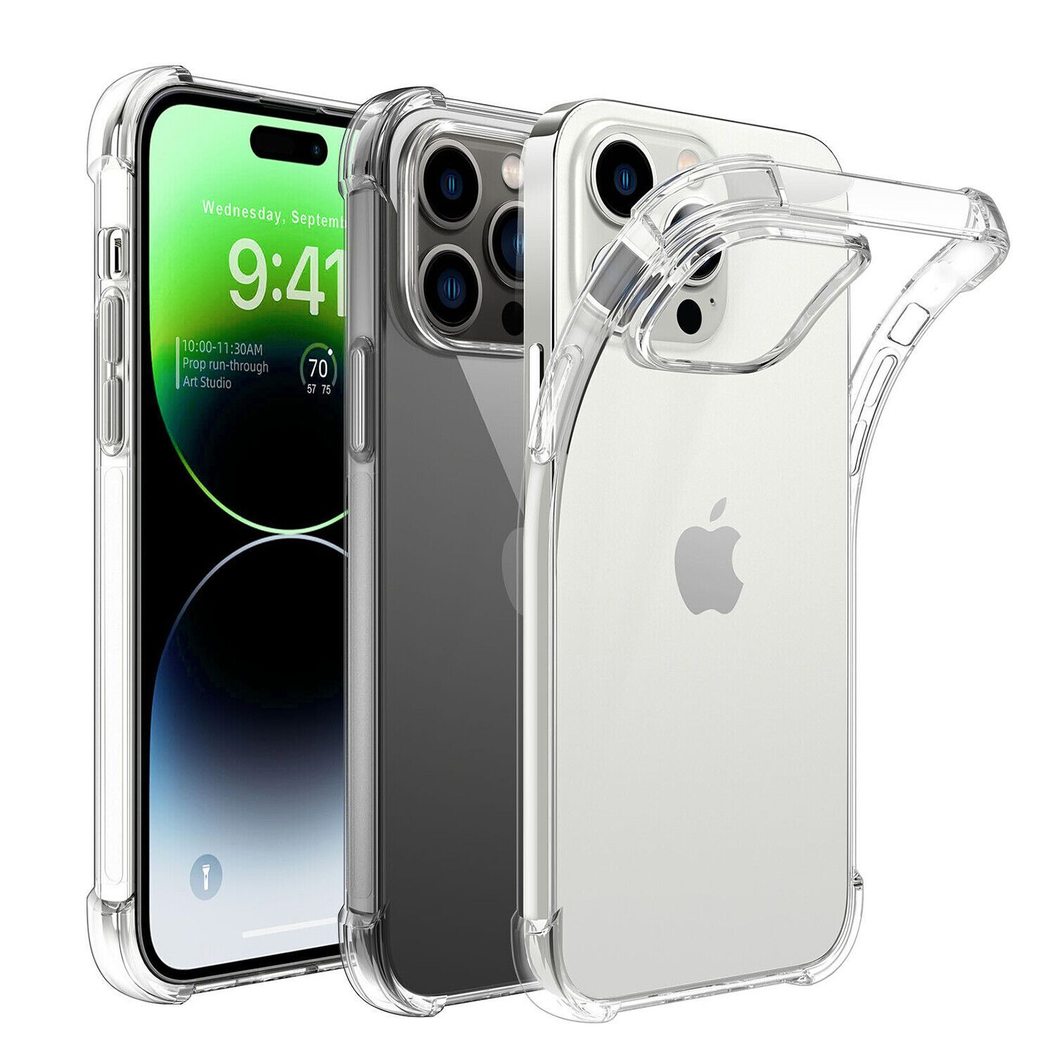 Clear Case shock absorbing case for iPhone 15 Pro Max