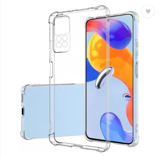 Clear Case shock absorbing case for Xiaomi Redmi Note 11