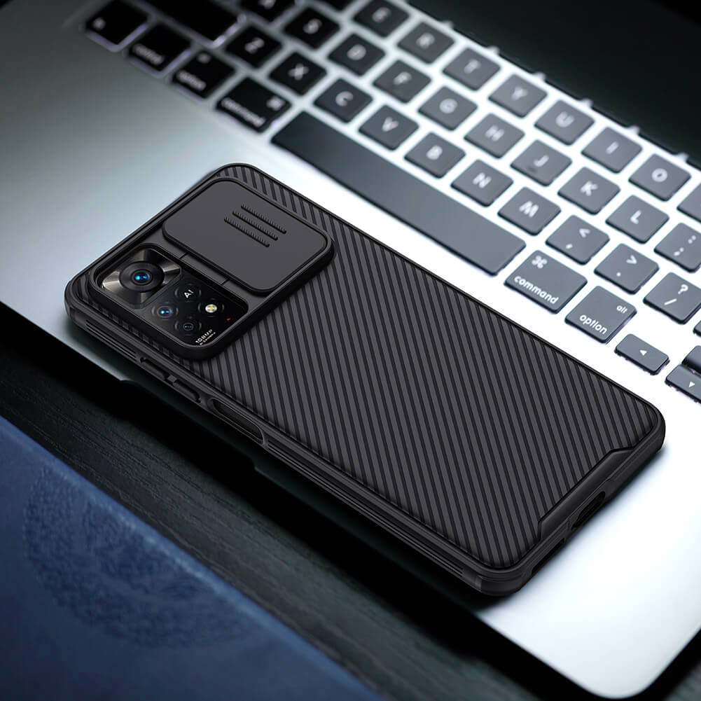 Nillkin CamShield Cover Case with Sliding Camera Protector Shockproof Protective Case for Xiaomi Redmi Note 12 Pro 4G