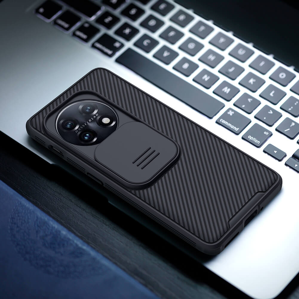 Nillkin CamShield Cover Case with Sliding Camera Protector Shockproof Protective Case for Oneplus 11