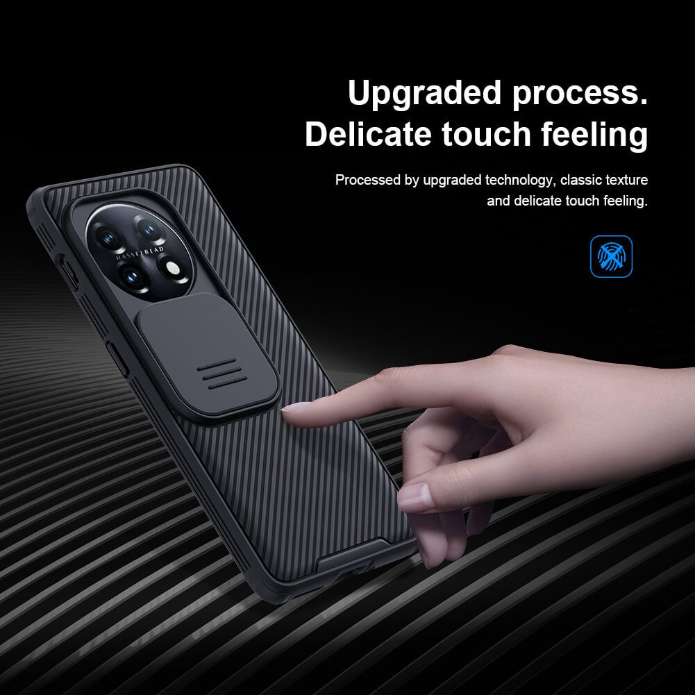 Nillkin CamShield Cover Case with Sliding Camera Protector Shockproof Protective Case for Oneplus 11