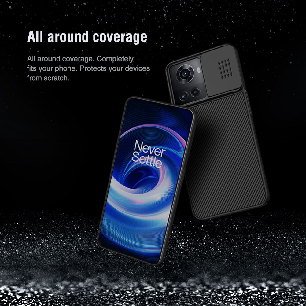 Nillkin CamShield Cover Case with Sliding Camera Protector Shockproof Protective Case for Oneplus Ace 5G