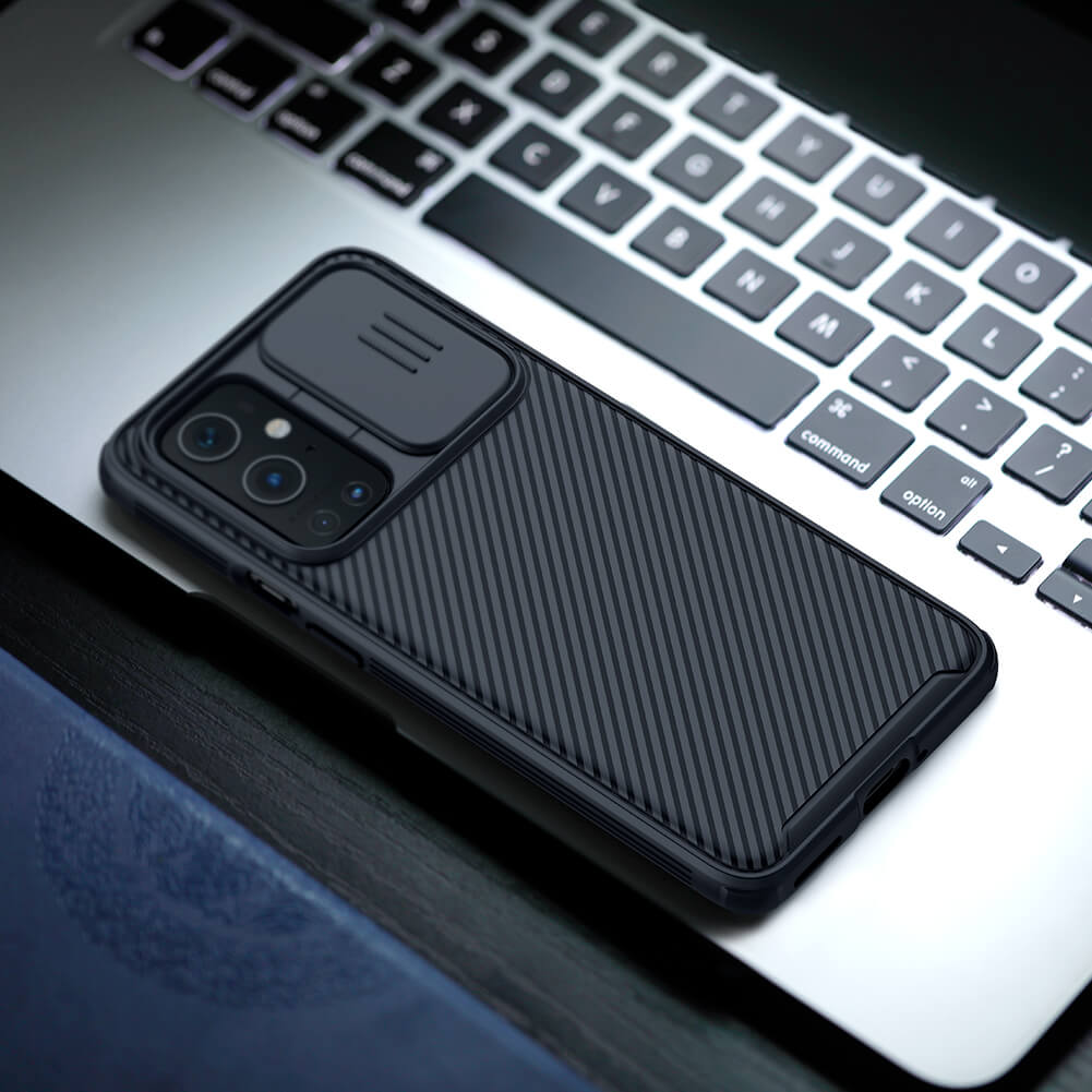 Nillkin CamShield Cover Case with Sliding Camera Protector Shockproof Protective Case for Oneplus 9 Pro