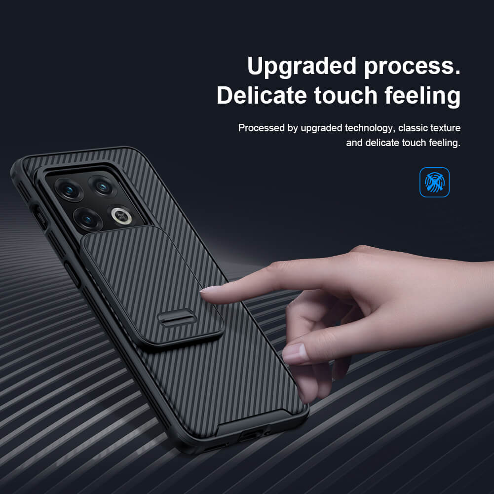 Nillkin CamShield Cover Case with Sliding Camera Protector Shockproof Protective Case for Oneplus 10 Pro