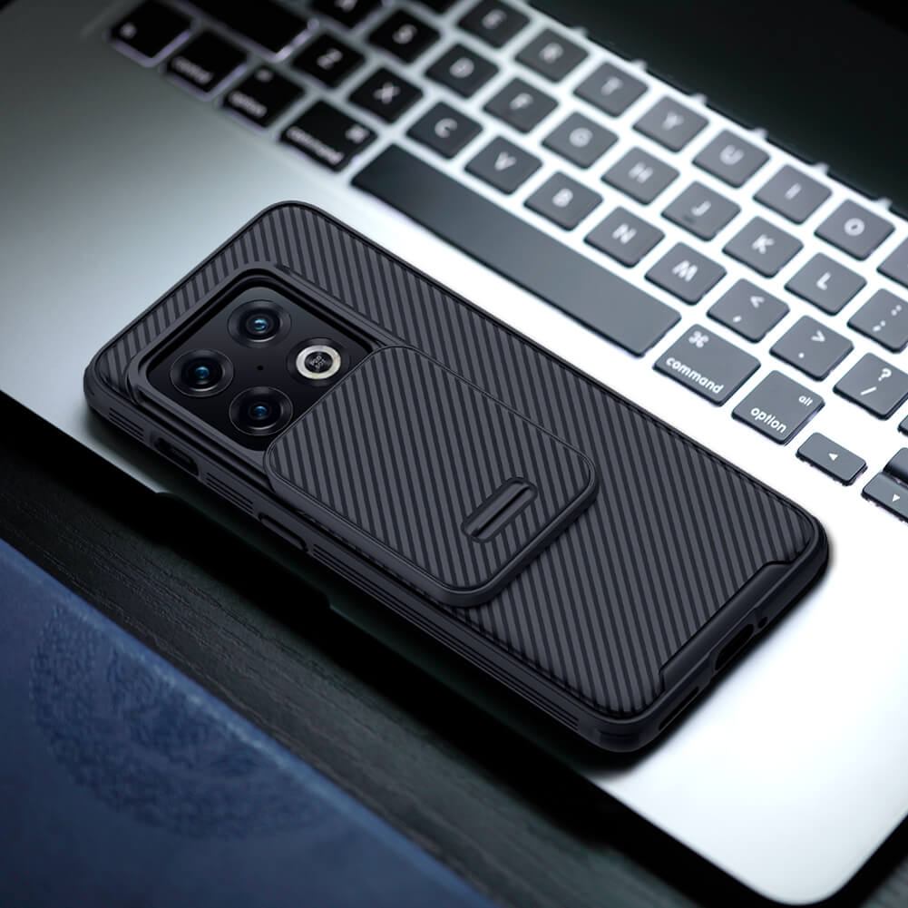 Nillkin CamShield Cover Case with Sliding Camera Protector Shockproof Protective Case for Oneplus 10 Pro