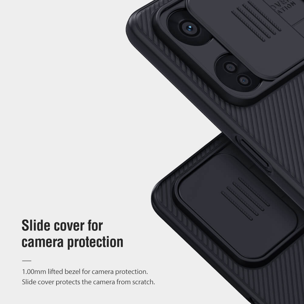 Nillkin CamShield Cover Case with Sliding Camera Protector Shockproof Protective Case for Oneplus Nord CE 3 Lite