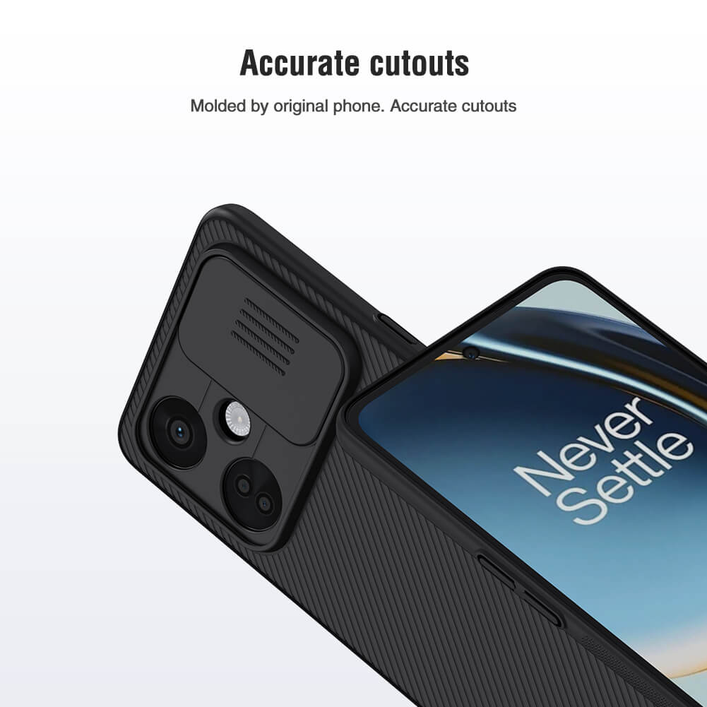 Nillkin CamShield Cover Case with Sliding Camera Protector Shockproof Protective Case for Oneplus Nord CE 3 Lite