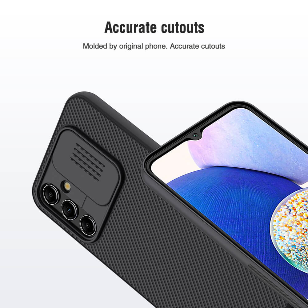 Nillkin CamShield Cover Case with Sliding Camera Protector Shockproof Protective Case for Samsung Galaxy A14
