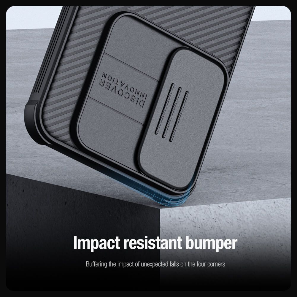 Nillkin CamShield Cover Case with Sliding Camera Protector Shockproof Protective Case for Samsung Galaxy A35