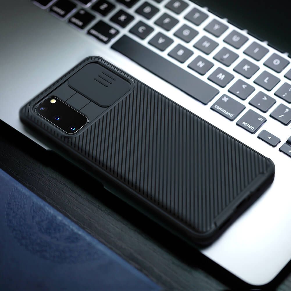 Nillkin CamShield Cover Case with Sliding Camera Protector Shockproof Protective Case for Samsung Galaxy S20