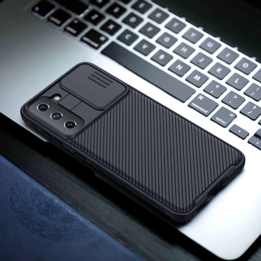 Nillkin CamShield Cover Case with Sliding Camera Protector Shockproof Protective Case for Samsung Galaxy S21 Plus