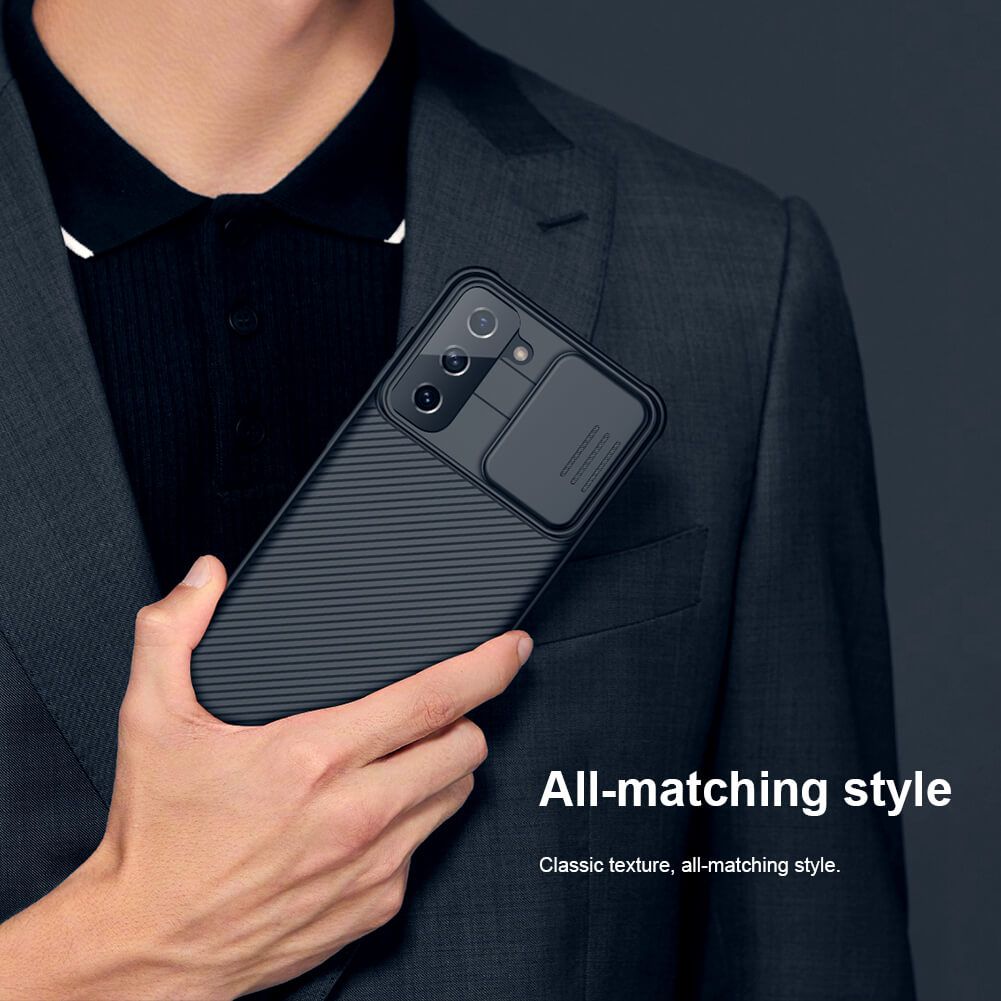 Nillkin CamShield Cover Case with Sliding Camera Protector Shockproof Protective Case for Samsung Galaxy S21 Plus