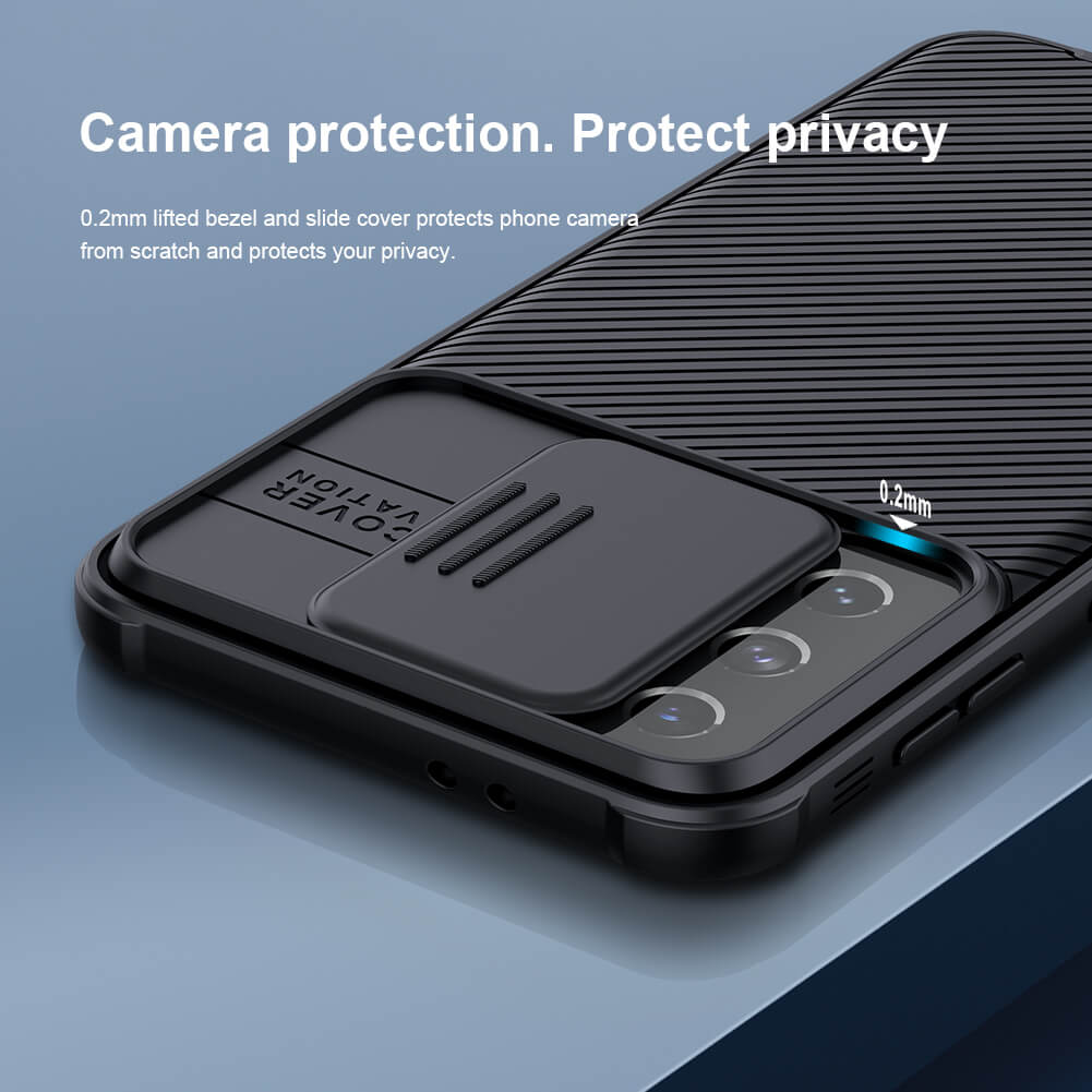 Nillkin CamShield Cover Case with Sliding Camera Protector Shockproof Protective Case for Samsung Galaxy S21 Plus