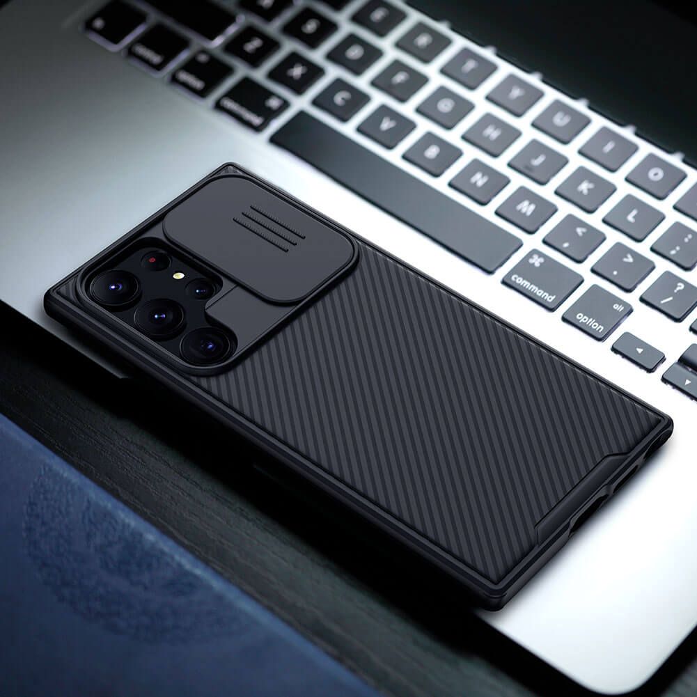 Nillkin CamShield Cover Case with Sliding Camera Protector Shockproof Protective Case for  Samsung Galaxy S23 Ultra