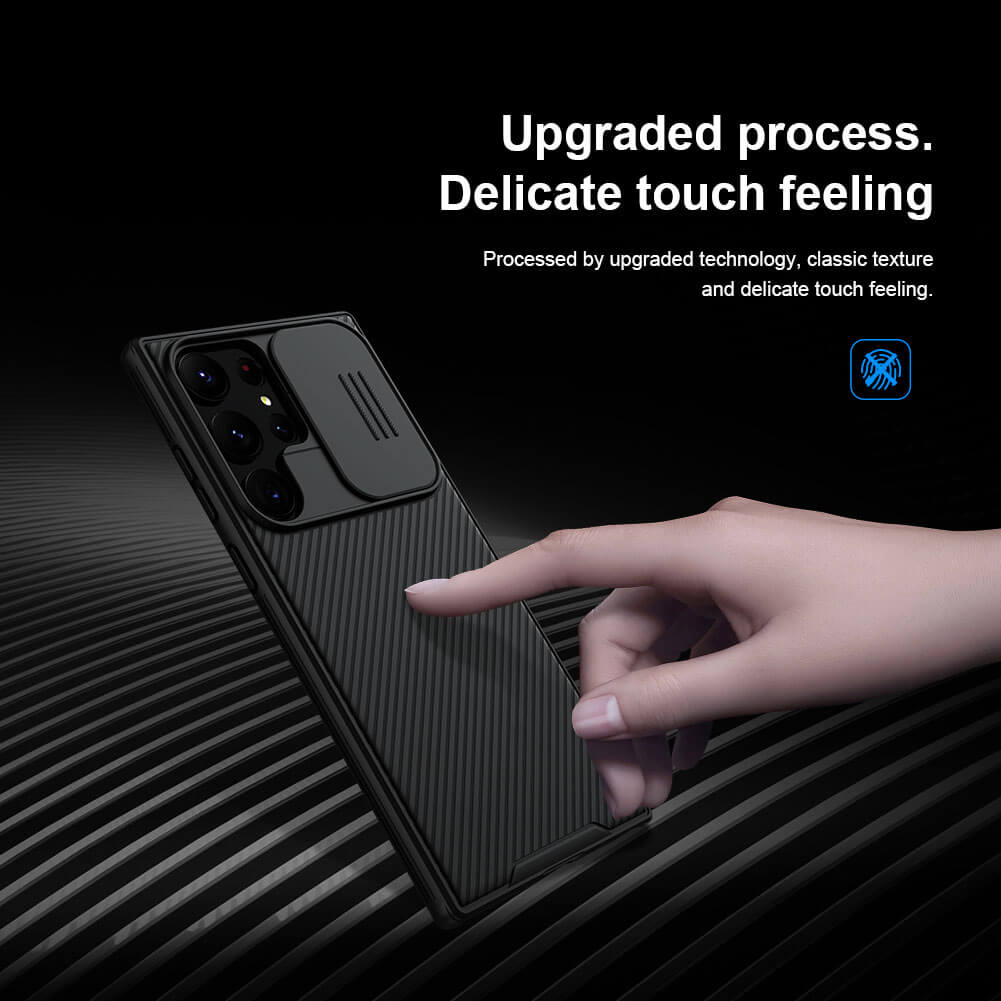 Nillkin CamShield Cover Case with Sliding Camera Protector Shockproof Protective Case for  Samsung Galaxy S23 Ultra