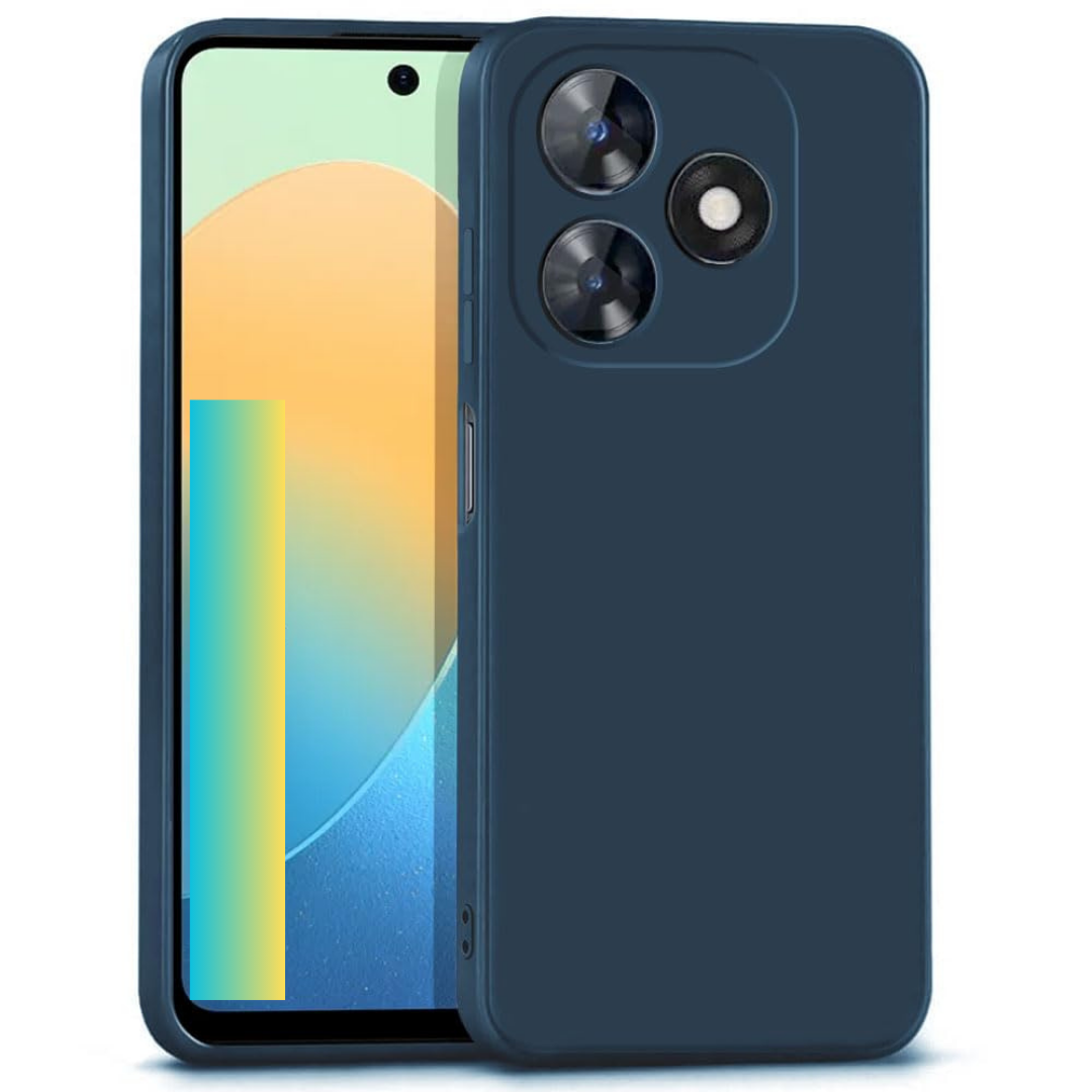 Soft Silicone Slim Smooth Phone Case Cover for Tecno Spark 10C
