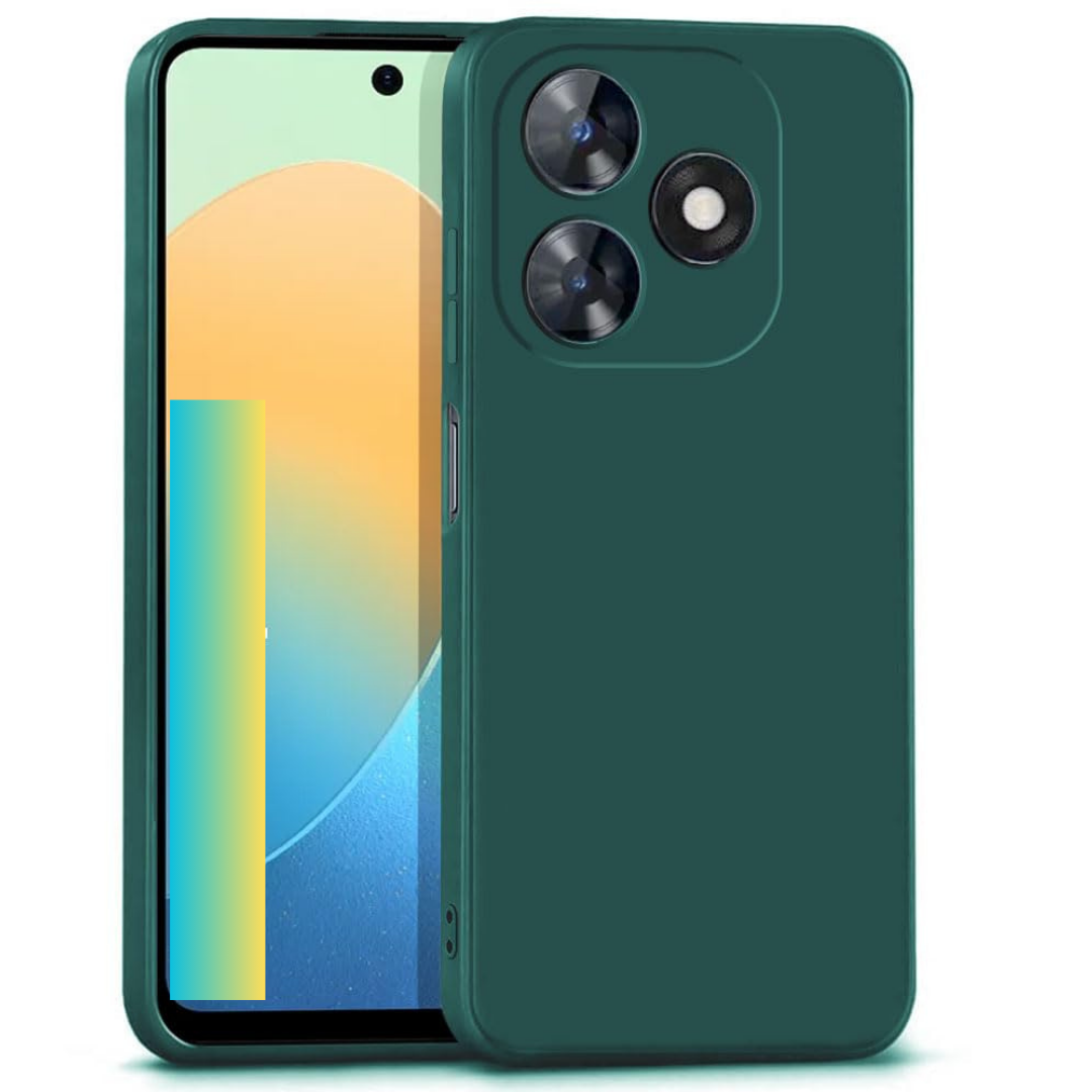 Soft Silicone Slim Smooth Phone Case Cover for Tecno Spark 10C
