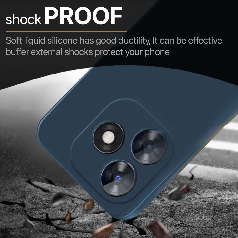 Soft Silicone Slim Smooth Phone Case Cover for Tecno Spark 20 Pro