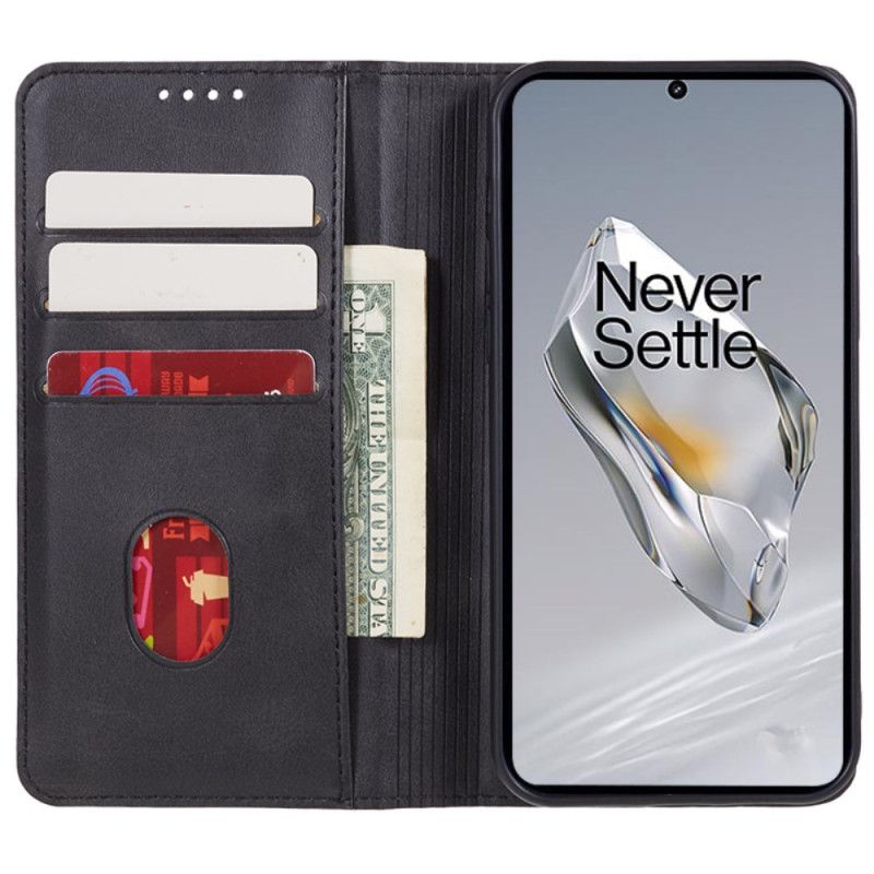 Black Wallet Retro Leather Kickstand Flip Case All-Round Protection Cover Case For Oneplus 12