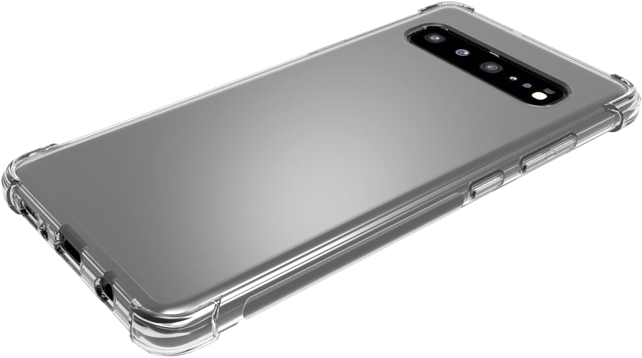 Clear Transparent Shock-absorbing TPU Case Cover for Samsung Galaxy S10 5G