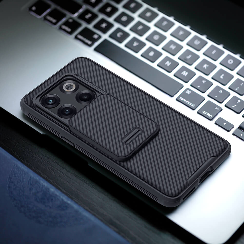 Nillkin CamShield Cover Case with Sliding Camera Protector Shockproof Protective Case for Oneplus 10T