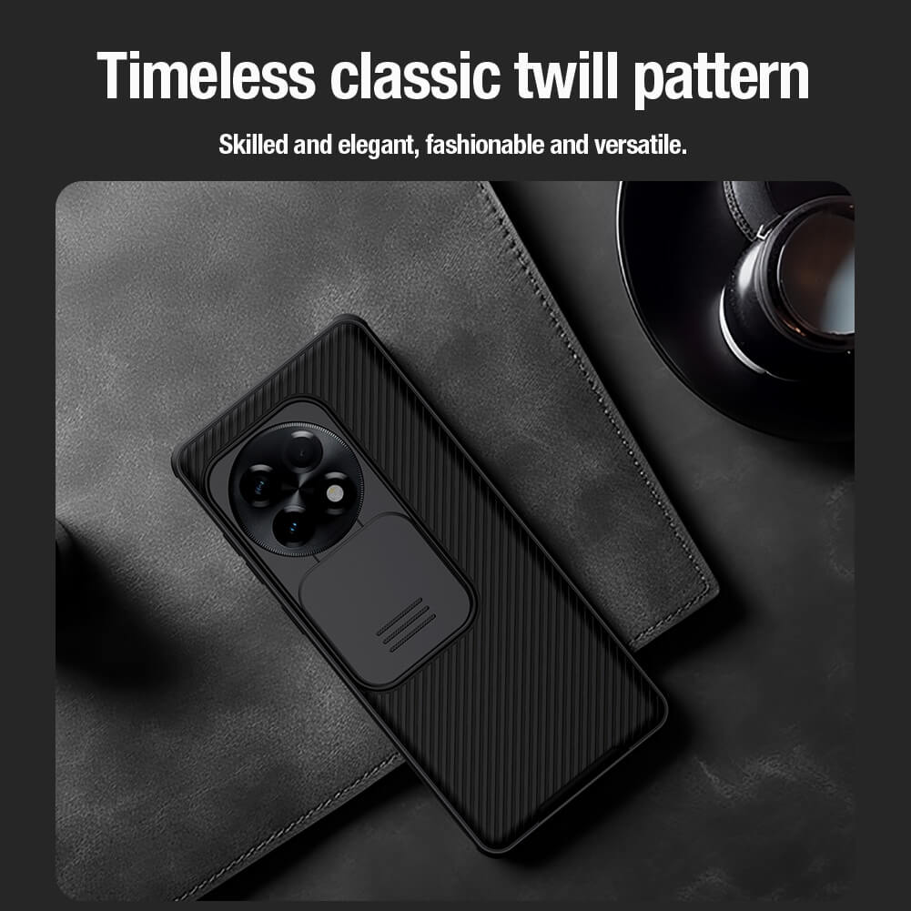 Nillkin CamShield Cover Case with Sliding Camera Protector Shockproof Protective Case for Oneplus Ace 2 Pro