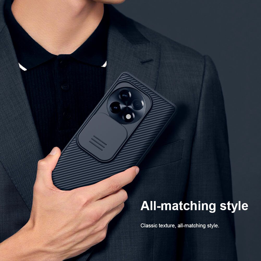 Nillkin CamShield Cover Case with Sliding Camera Protector Shockproof Protective Case for Oneplus Ace 2