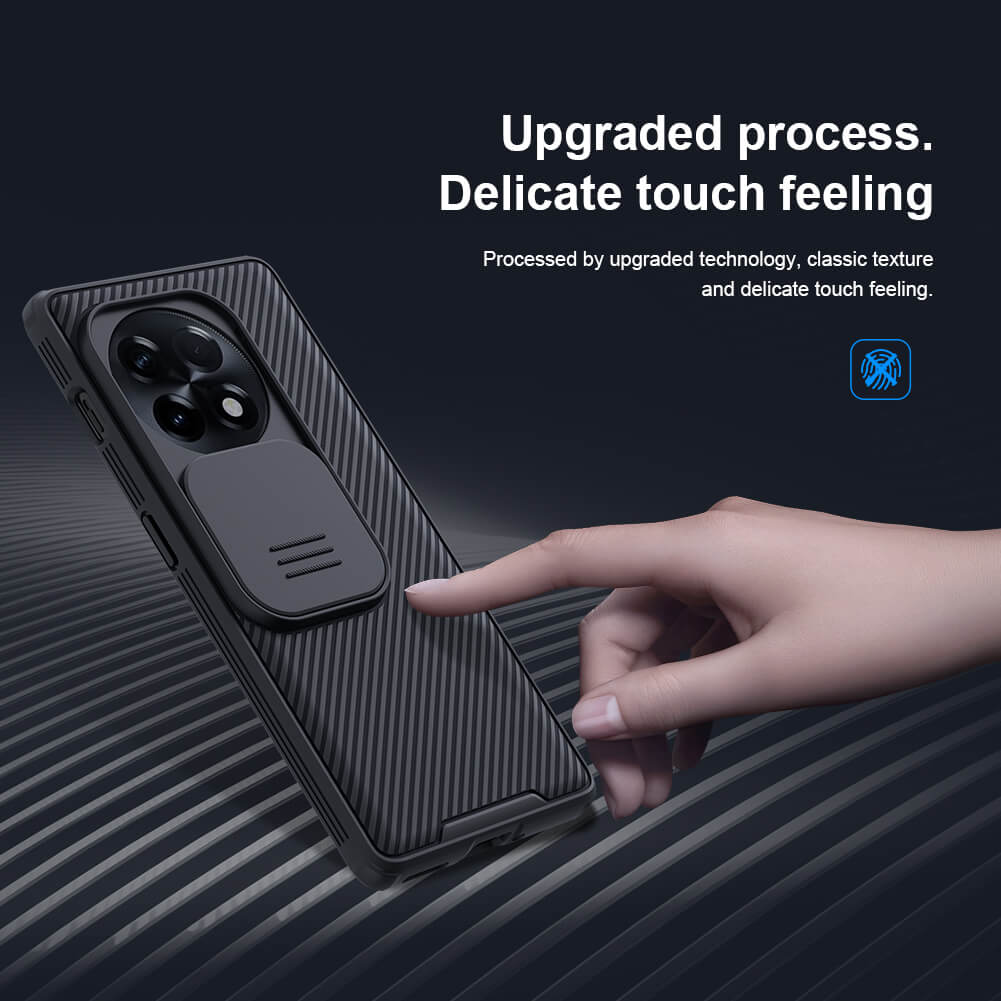Nillkin CamShield Cover Case with Sliding Camera Protector Shockproof Protective Case for Oneplus Ace 2