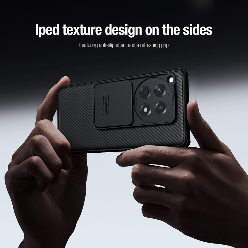 Nillkin CamShield Cover Case with Sliding Camera Protector Shockproof Protective Case for Oneplus Ace 3