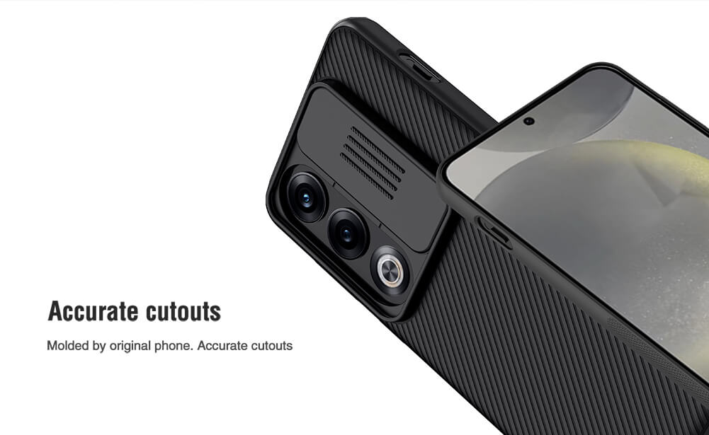 Nillkin CamShield Cover Case with Sliding Camera Protector Shockproof Protective Case for Oneplus Ace 3V
