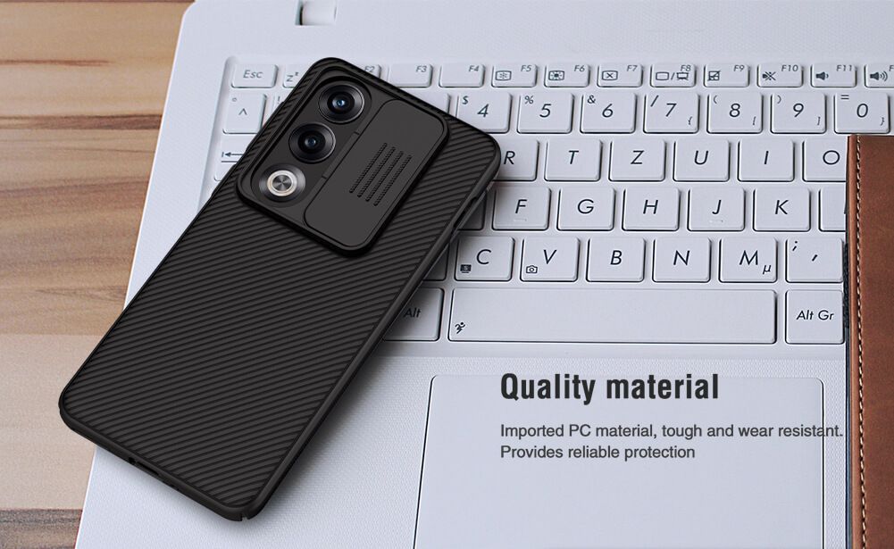 Nillkin CamShield Cover Case with Sliding Camera Protector Shockproof Protective Case for Oneplus Ace 3V