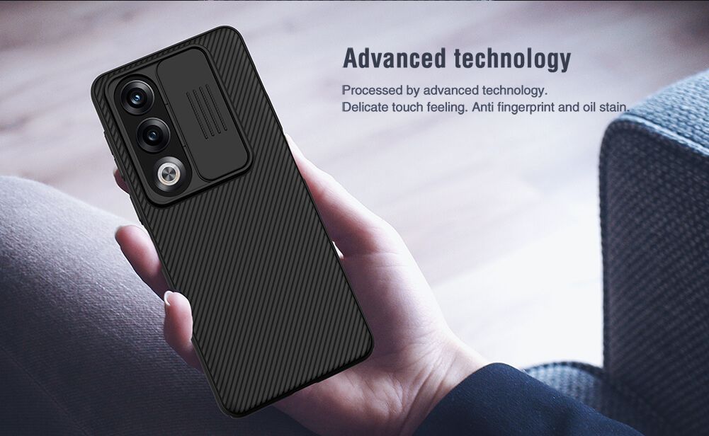 Nillkin CamShield Cover Case with Sliding Camera Protector Shockproof Protective Case for Oneplus Ace 3V