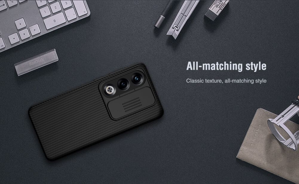 Nillkin CamShield Cover Case with Sliding Camera Protector Shockproof Protective Case for Oneplus Ace 3V